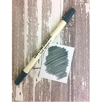 Dark Gray Tim Holtz Distress Dual Tip Marker  Iced Spruce Pens and Markers
