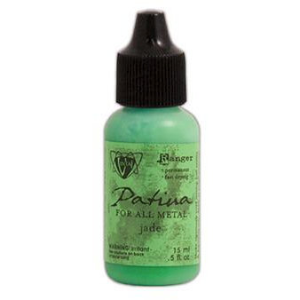 Dark Sea Green Vintaj Patinas 14ml -Jade Craft Paint