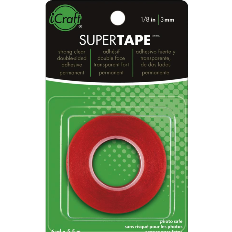 Brown iCraft Super Tape- 3mmx 5.5 Metres Paper Craft Adhesives