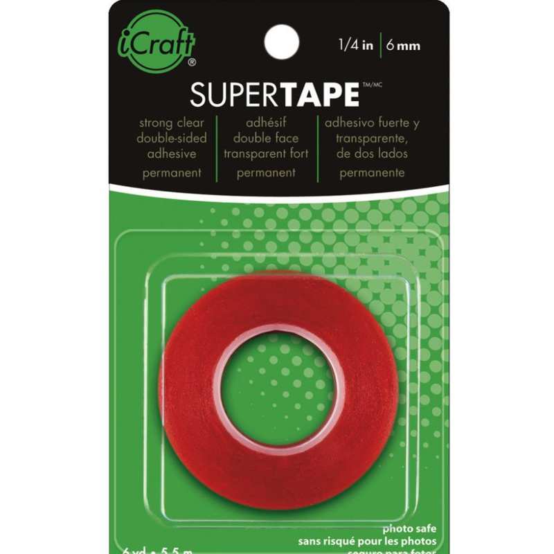 Firebrick iCraft Super Tape- 6mmx 5.5 Metres Paper Craft Adhesives