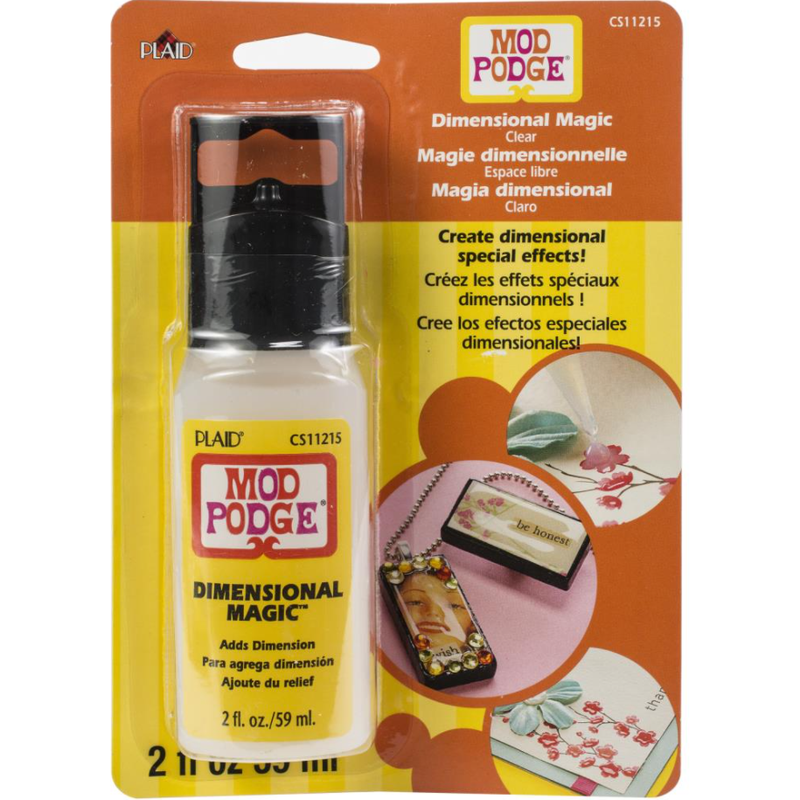 Dark Goldenrod Mod Podge Dimensional Magic 59ml Craft Paint Finishes Varnishes and Sealers