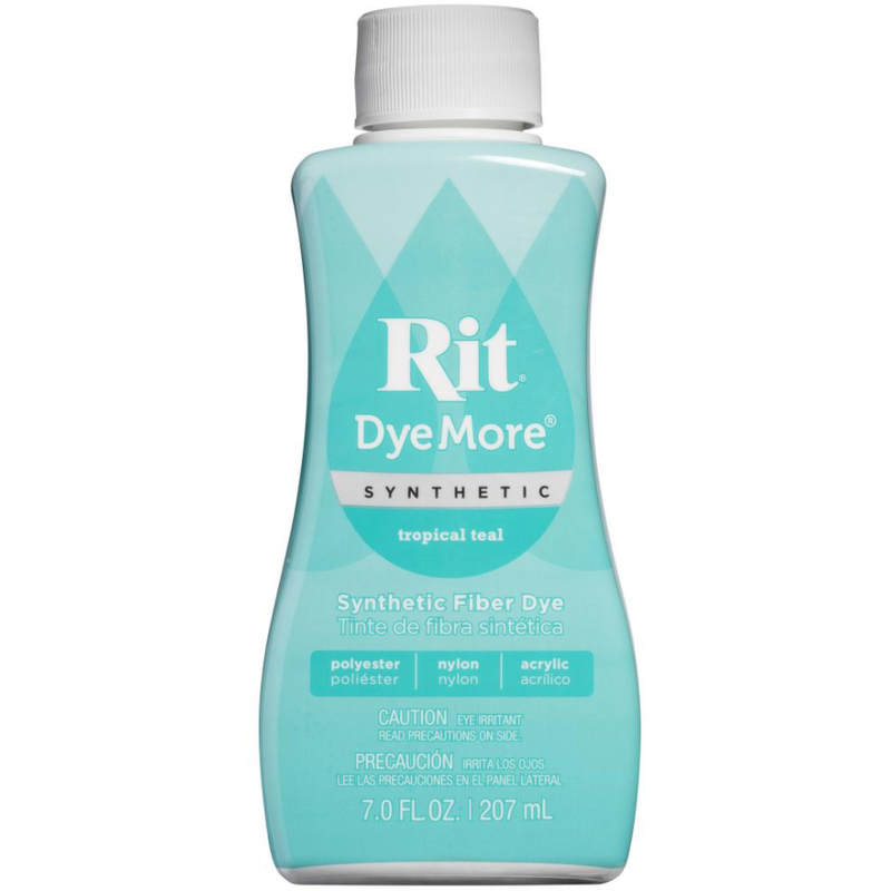 Sky Blue Rit Dye More Synthetic 207ml - Tropical Teal Fabric Paints & Dyes