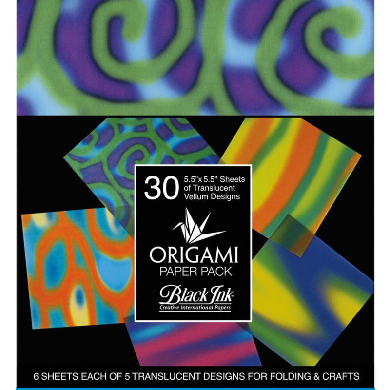 Goldenrod Origami Paper Pack - Funky Vellum 30 Sheets Origami