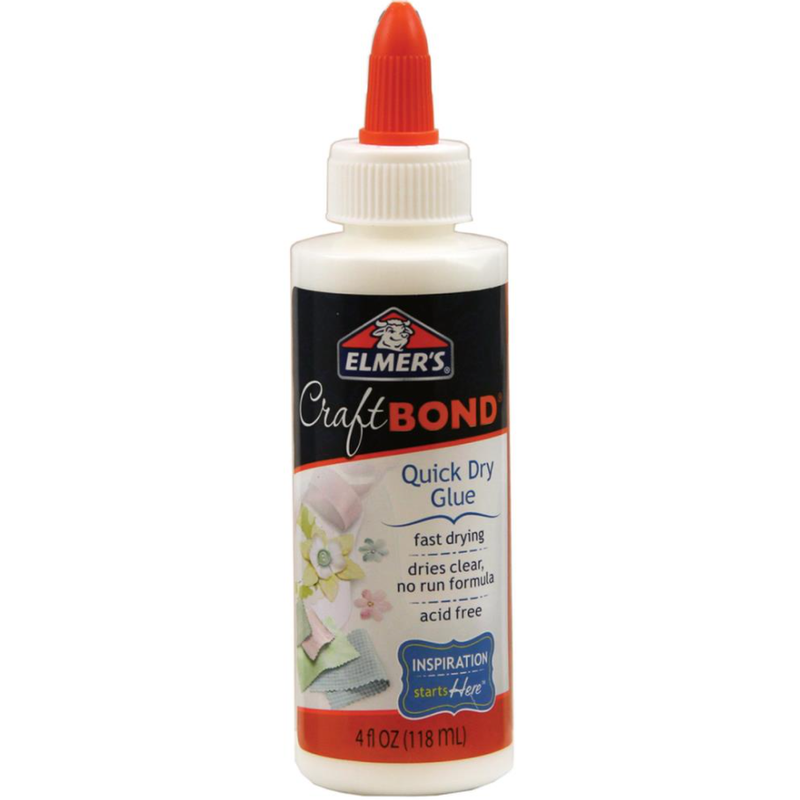 Black Elmer's CraftBond® Quick Dry Glue 118ml Glues