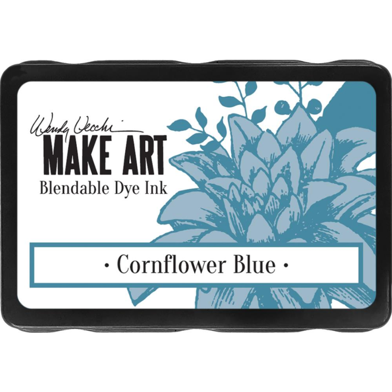 Cadet Blue Wendy Vecchi Make Art Dye Ink Pads Cornflower Blue Stamp Pads