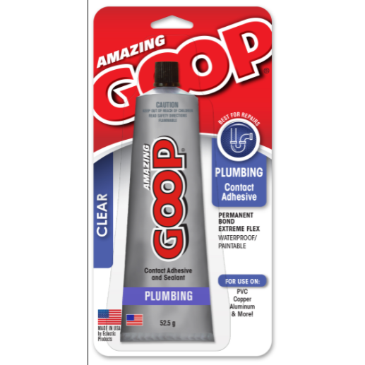 Maroon Amazing Goop Plumbing Clear 52.5 G Au Glues