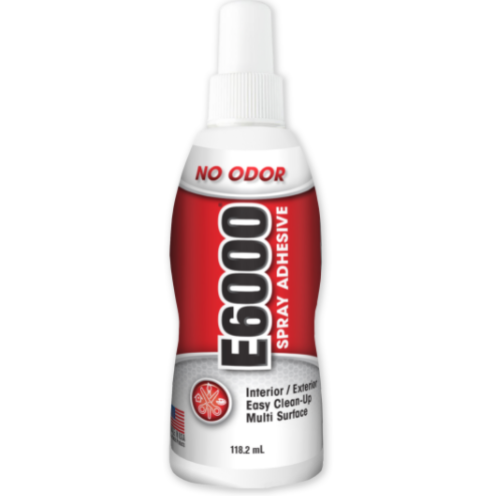Brown E6000 Glue Spray Adhesive  Clear 118.2 Ml Bulk Au Spray