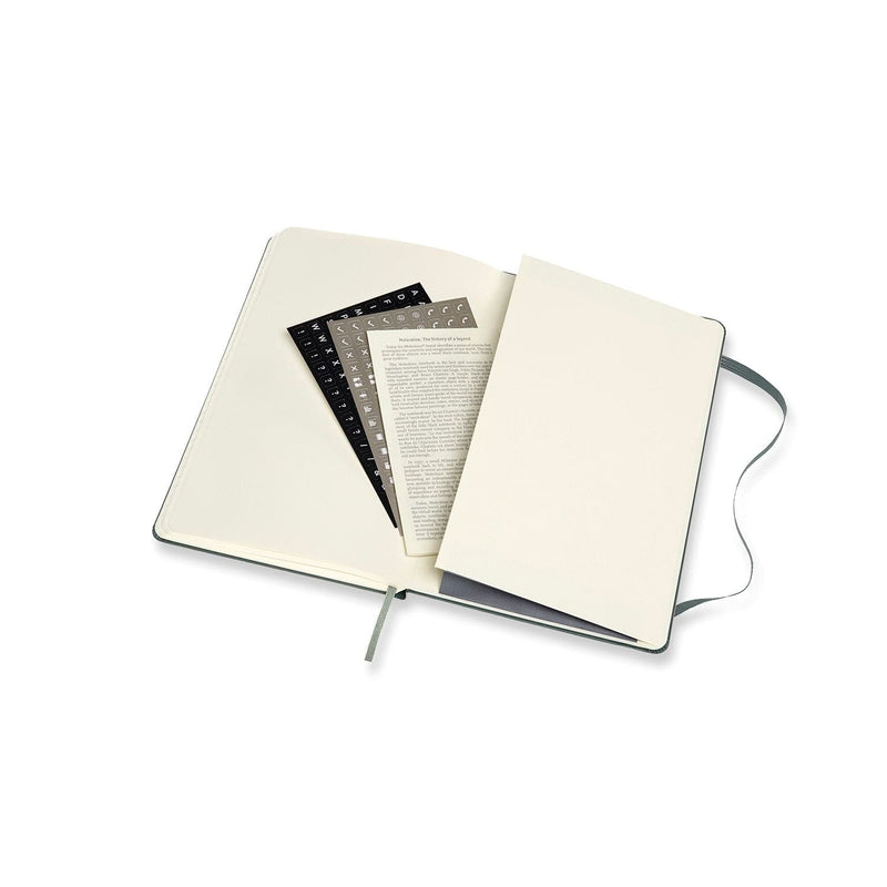 Beige Moleskine Professional Hard Cover Note Book   Large   FRST GRN Pads