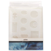 Light Gray Ribtex Resin Silicone Mould Pendents Resin Moulds