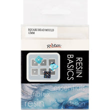 Black Ribtex Resin Silicone Mould Sqaure Beads 1.2mm Resin Moulds