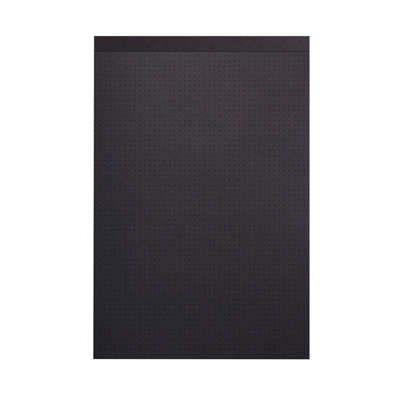 Dark Slate Gray Rhodia Touch  Black  Maya Pad  Plain  A4+  Black Pads