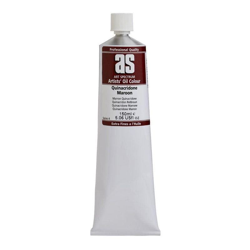 Gray Art Spectrum Oil Paint 150mL Quinacridone Maroon S4 Oil Paints