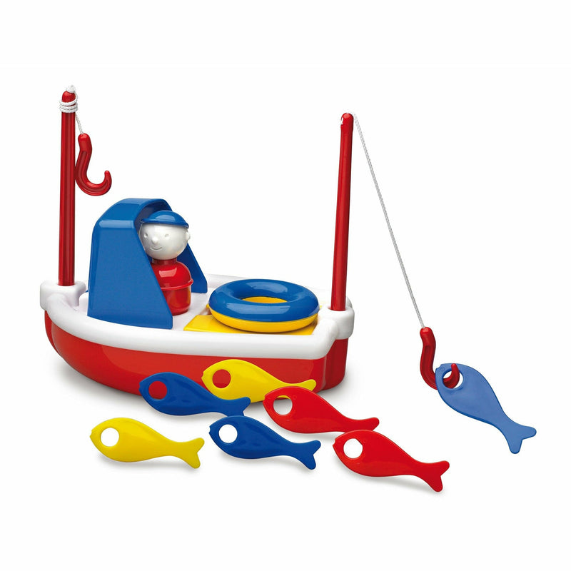 Light Gray Ambi - Fishing Boat Kids Educational Games and Toys