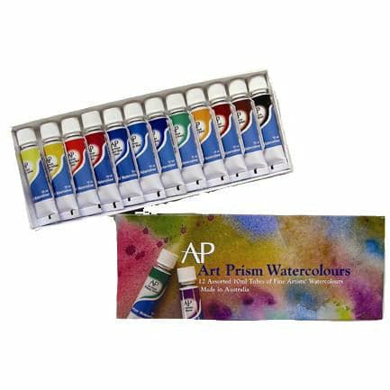 Sienna Art Spectrum 10Ml Art Prism Watercolour Paint Set Of 12 Tubes Watercolour Paints