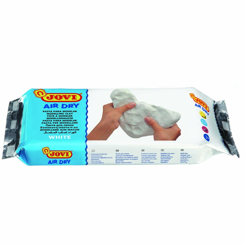 Sienna Jovi Air Dry Modelling Clay White 500gm Air Dry Clay
