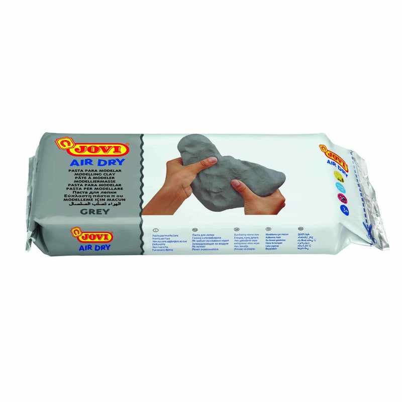 Sienna Jovi Air Dry Modelling Clay Grey 1kg Air Dry Clay