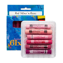 Brown Art Spectrum Standard Pastel Six Pack Red Wine 'N' Roses Pastels & Charcoal