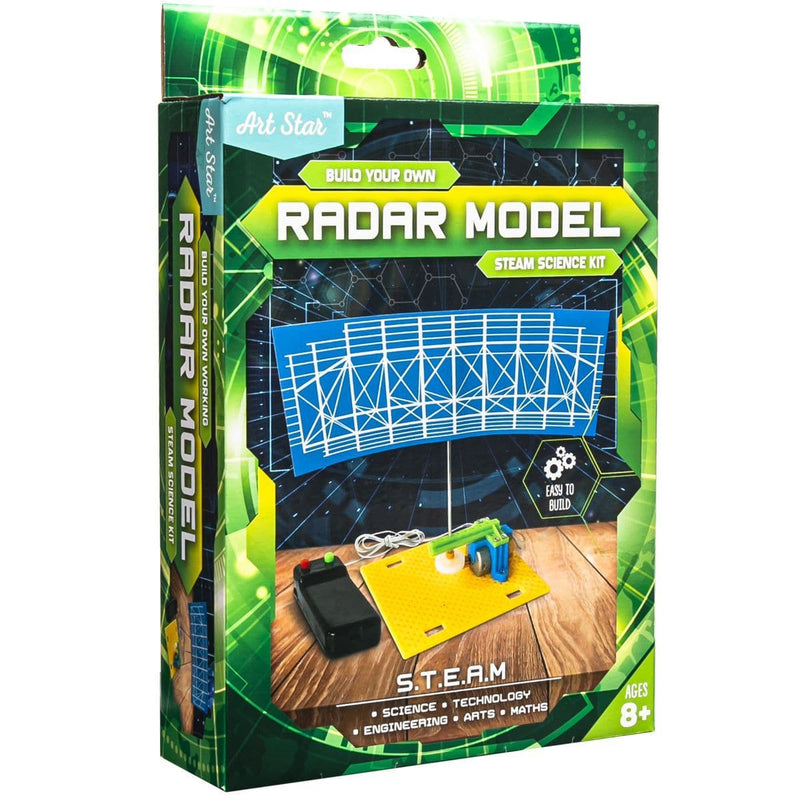 Royal Blue Art Star STEAM Build Your Own Radar Model Kit Kids STEM & STEAM Kits