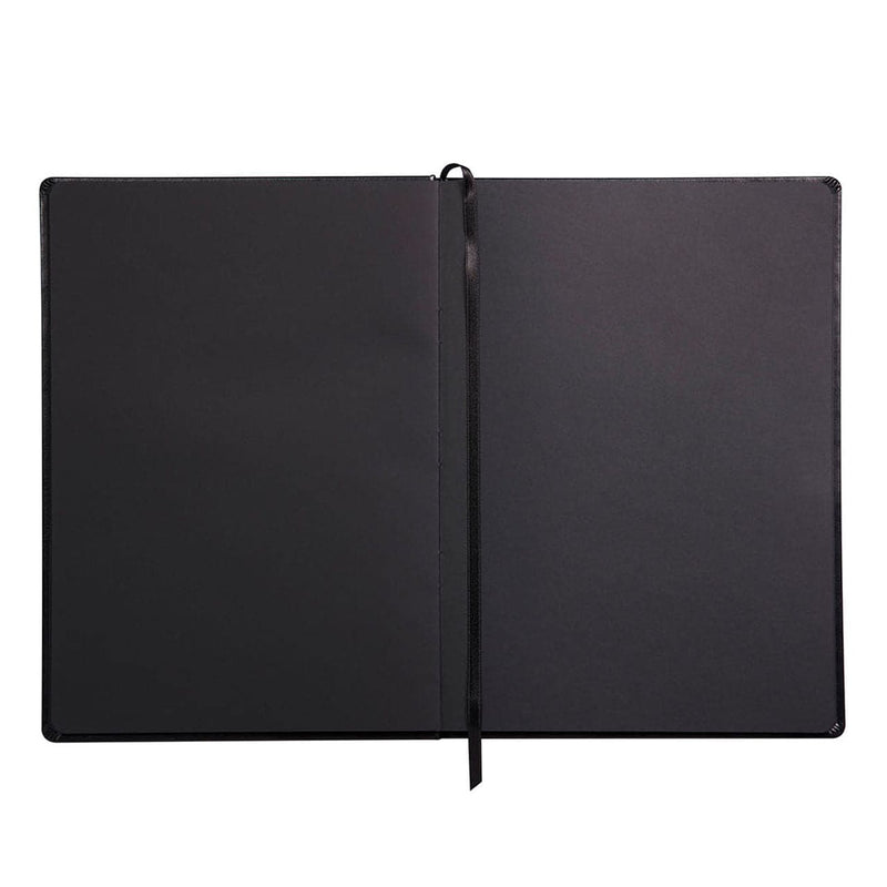 Dark Slate Gray Rhodia Touch Carbon Book  Plain  A4 PTRT  Soft Cover   Black Pads