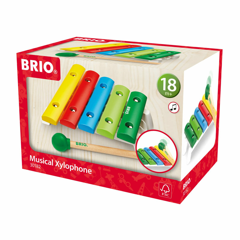 Light Gray BRIO Toddler - Musical Xylophone Kids Educational Games and Toys
