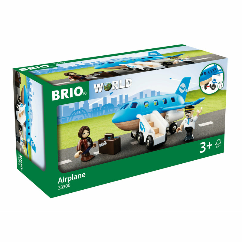 Sea Green BRIO Vehicle - Airplane 5 pieces Kids Educational Games and Toys