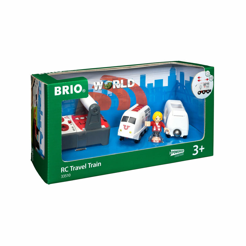 Gray BRIO BO - RC Travel Train 4 pieces Kids Educational Games and Toys