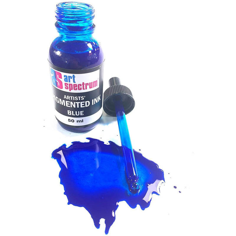Blue Art Spectrum Pigmented Ink 50Ml Blue Inks