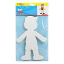Sky Blue Teacher's Choice Boy Paper Cut Outs 25 Pieces Kids Paper Shapes