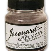 Dim Gray Jacquard Acid Dye 14.78ml Jet Black Fabric Paints & Dyes