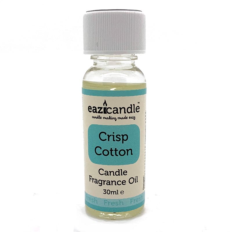 Slate Gray Eazicandle Crisp Cotton Fragrance 30ml Candle Scents