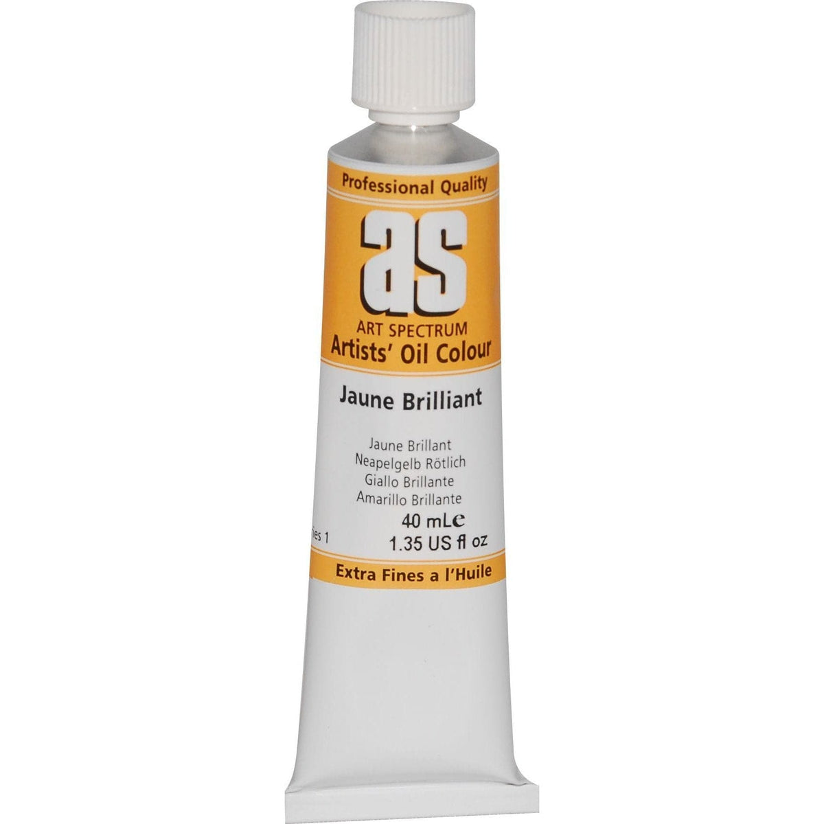 Goldenrod Art Spectrum Oil Paint 40mL Jaune Brilliant  S1 Oil Paints