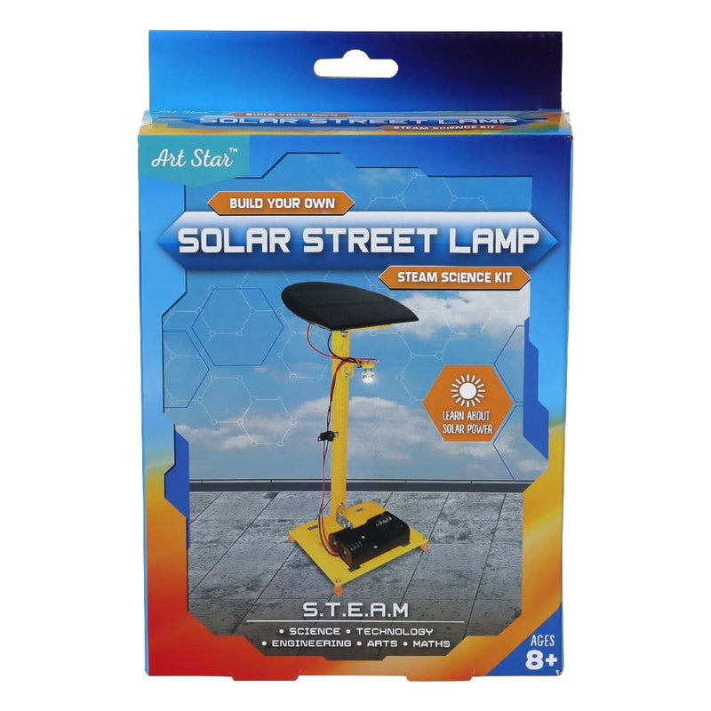 Steel Blue Art Star Build Your Own Solar Street Lamp STEAM Science Kit Kids STEM & STEAM Kits