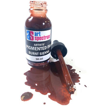 Dim Gray Art Spectrum Pigmented Ink 50mL Burnt Sienna Inks