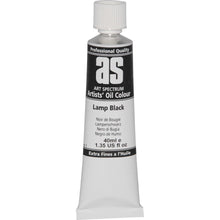 Gray Art Spectrum Oil Paint 40mL Lamp Black  S1 Oil Paints