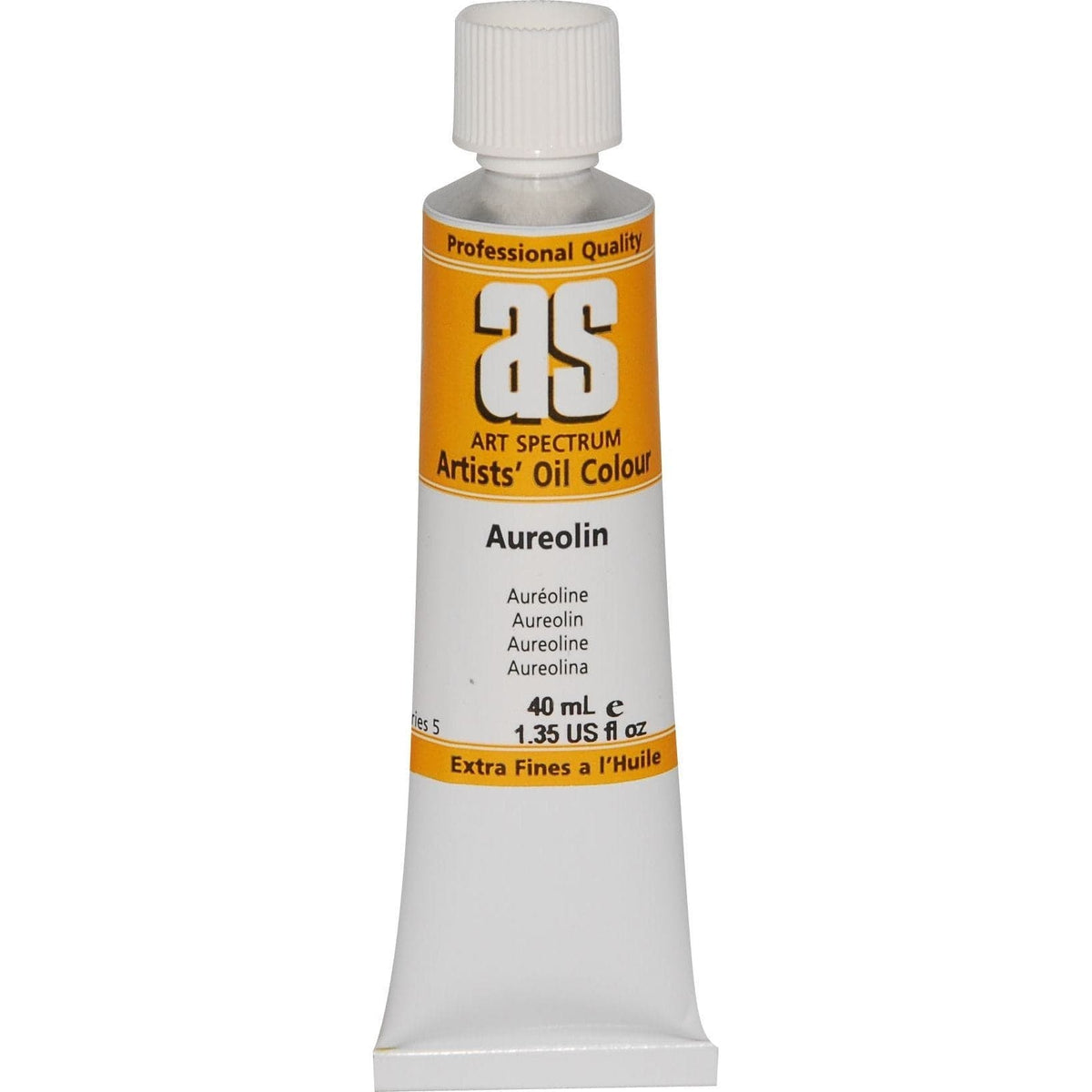 Goldenrod Art Spectrum Oil Paint 40mL Aureolin  S5 Oil Paints
