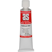 Firebrick Art Spectrum Oil Paint 40mL Cadmium Red  S4 Oil Paints