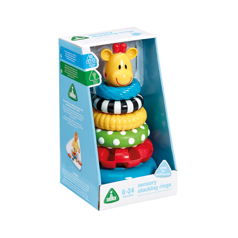 Wheat Early Learning Centre - Sensory Stacking Ring Kids Educational Games and Toys
