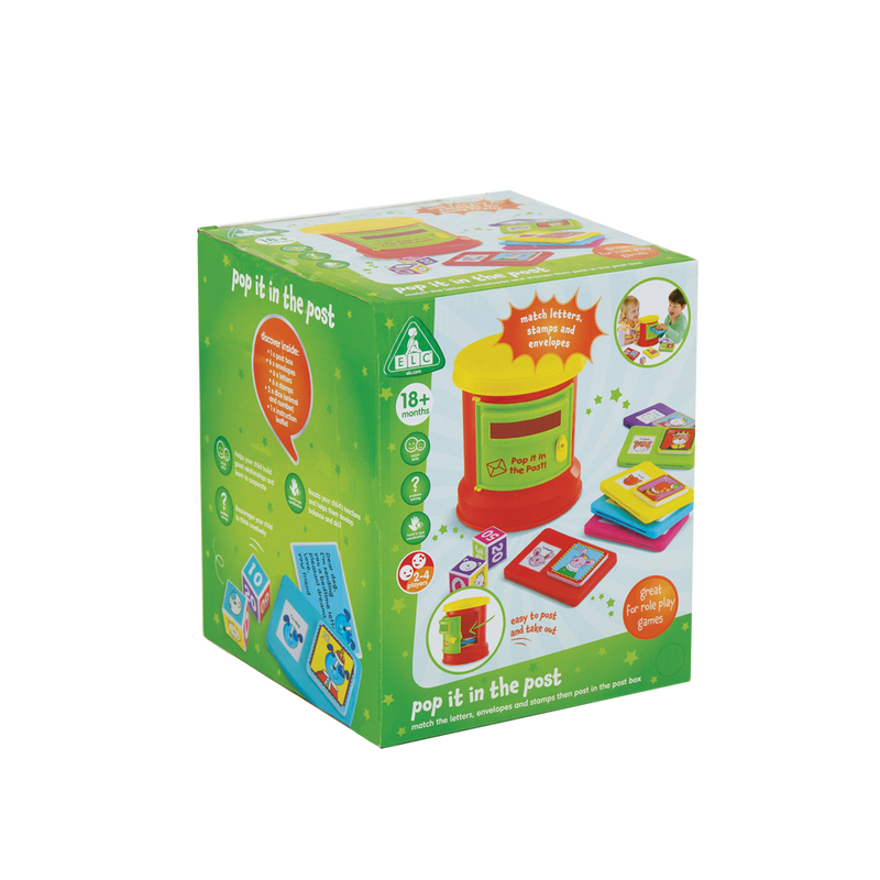 Yellow Green Early Learning Centre - Pop It In The Post Kids Educational Games and Toys