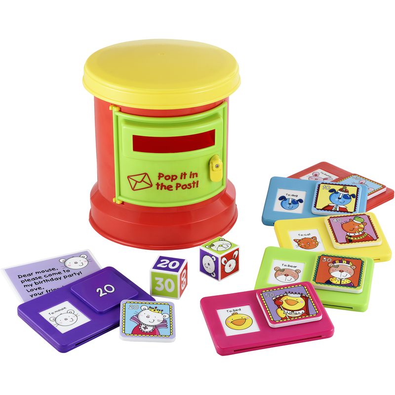 Dark Khaki Early Learning Centre - Pop It In The Post Kids Educational Games and Toys