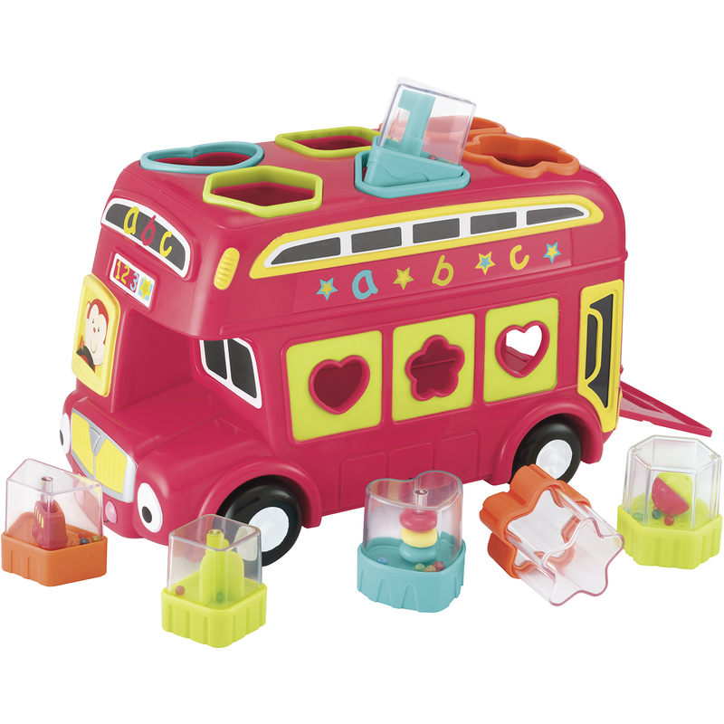 Maroon Early Learning Centre - Shape Sorting Bus Kids Educational Games and Toys