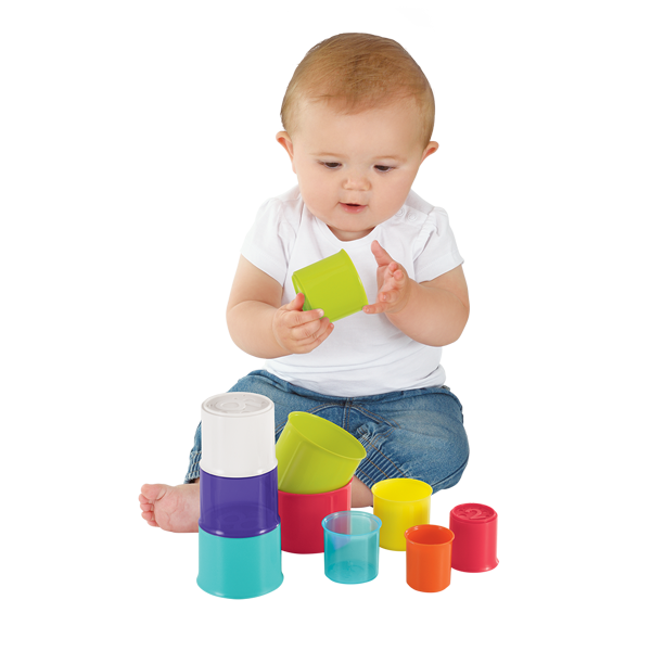 Tan Early Learning Centre - Stacking Cups Kids Educational Games and Toys