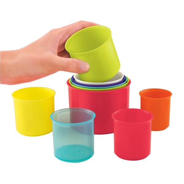 Dark Khaki Early Learning Centre - Stacking Cups Kids Educational Games and Toys