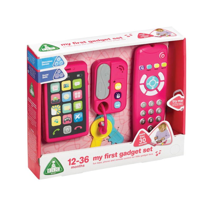 Light Gray Early Learning Centre - My First Gadget Set Pink Kids Activites