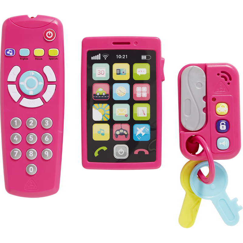 Violet Red Early Learning Centre - My First Gadget Set Pink Kids Activites