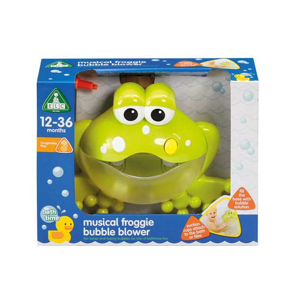 Yellow Green Early Learning Centre - Frog Bubble Blower Kids Educational Games and Toys