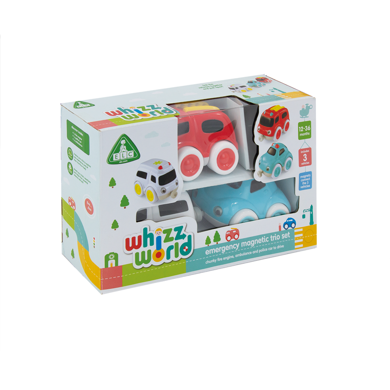 Light Gray Early Learning Centre - Whizz World Emergency Trio Kids Educational Games and Toys