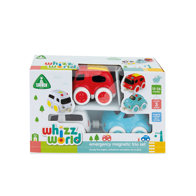 Sea Green Early Learning Centre - Whizz World Emergency Trio Kids Educational Games and Toys