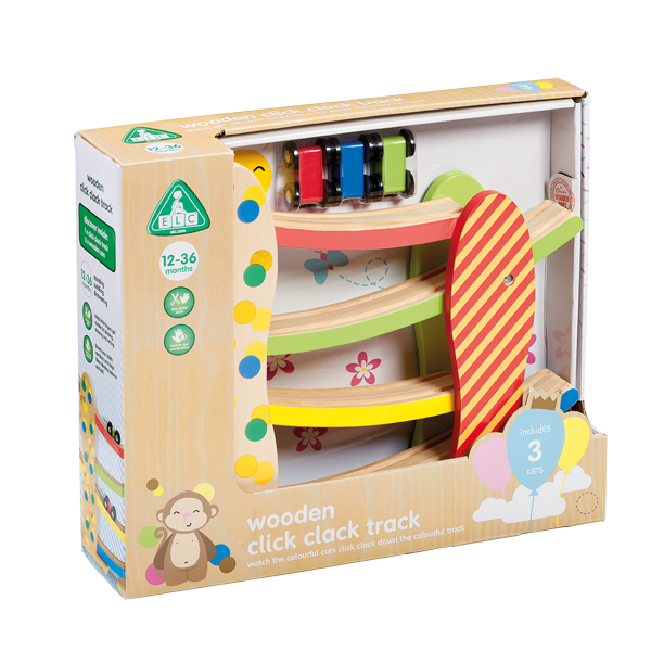 Tan Early Learning Centre - Wooden Click Clack Kids Educational Games and Toys