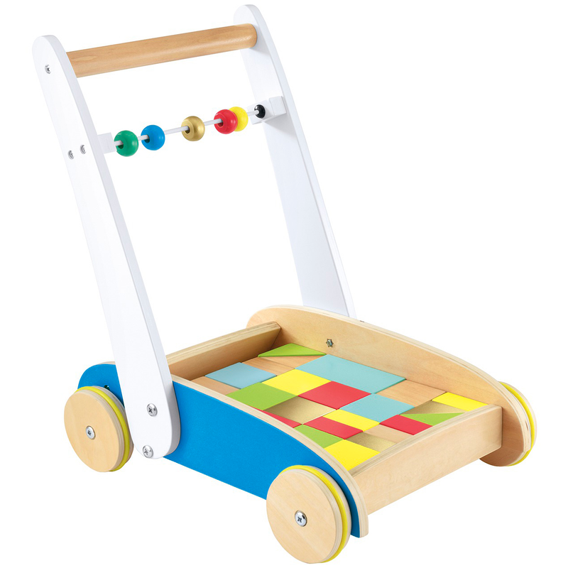 Light Gray Early Learning Centre - Wooden Toddle Truck Kids Educational Games and Toys
