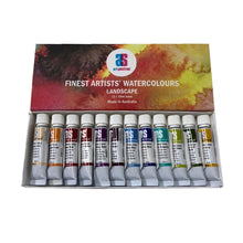 Sienna Art Spectrum 10mL Watercolour Paint Box Set Of 12 Australian Landscape Colours Watercolour Paints